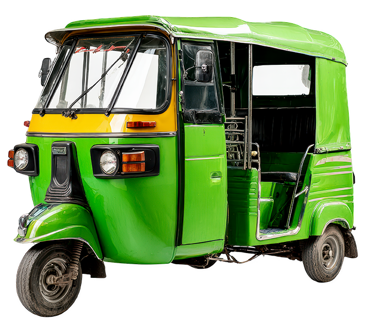 rickshaw green